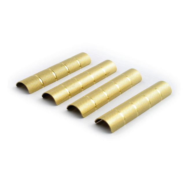 Paughco, 40-99 Pushrod Cover Retainer Set. KnurLED Style for 40-47 74" Knuckle; 66-84 Shovel; 84-99 Evo Big Twin