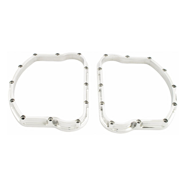 Paughco, Panhead 'Sculpted' D-Rings. Polished for 48-65 Panhead