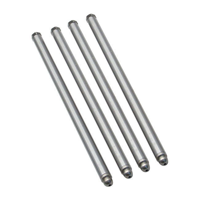 S&S, Adj. Chromoly Pushrod Set. Shovel Hydraulic for 66-84 Shovelhead With Stock Hydraulic Lifters