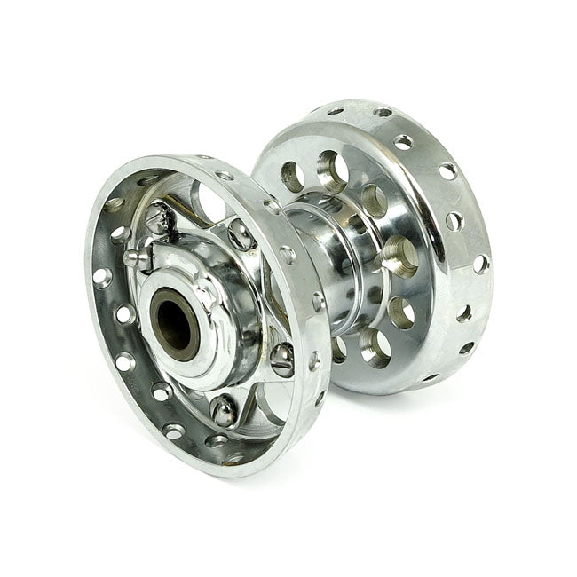 Custom Star Hub, For Oem Axle. Chrome With Chrome Star for Rear: 37-52 Wl/A Front & Rear: 36-52 Wlc; 36-64 Big Twin