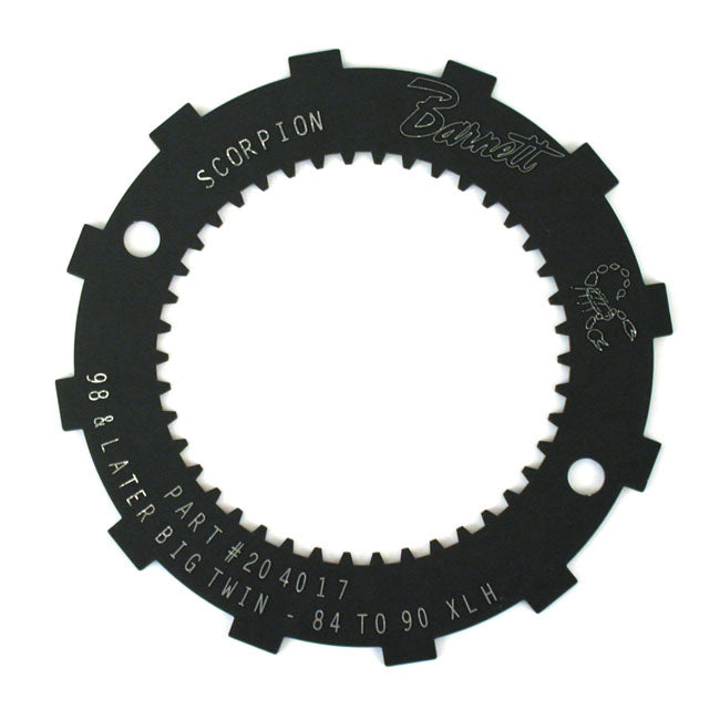 Barnett, Scorpion Clutch Hub Lock Plate Tool for 98-17 Big Twin (Excl. M8); 84-90 XL