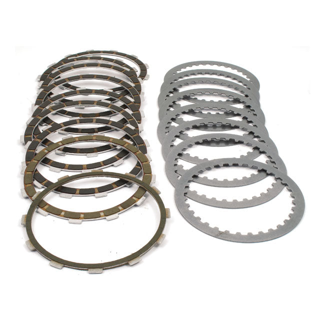 Barnett Clutch Plate Kit, Carbon Fibre for 98-17 Big Twin (Excl. 15-17 Big Twin With A&S Clutch; 2017 M8)