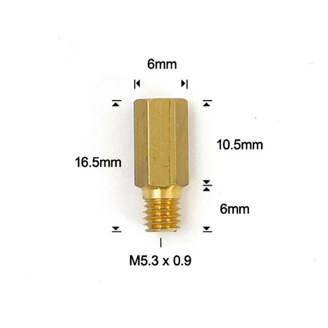 EBC Keihin Hex Head Main Jets 99101-357, Size 80 for Fcr, Fcr-Mx; Pe; Pj; Pwk; Pwm; Cr Special Carburettors