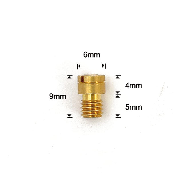 EBC Keihin Slotted Head Main Jets 99101-393, Size 72.5 for Fcr, Fcr-Mx, Vb,Vd,Ve, Cvk, Cvkr-D Carburettors.