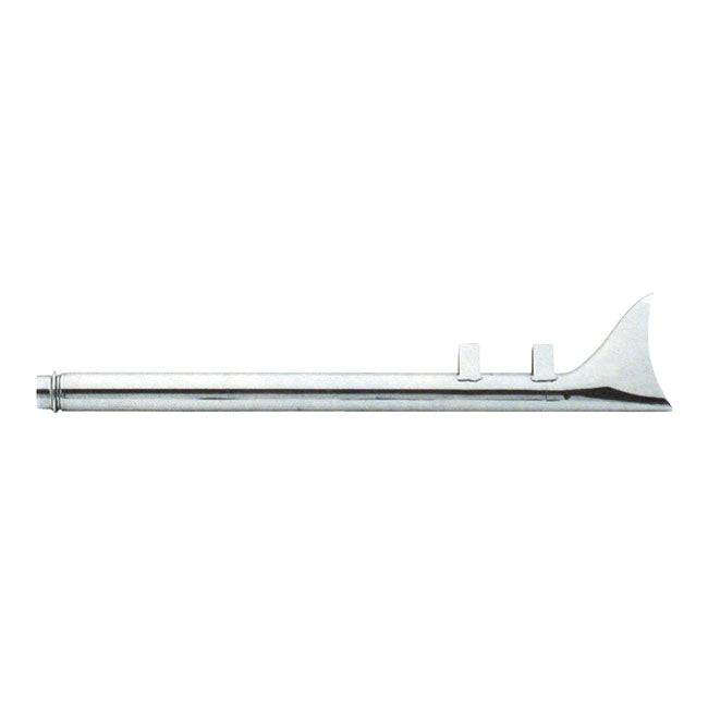 Paughco, Fishtail Extension (L/R). 29" Long. Chrome for 85-94 Flt; 95-08 Flt With Additional Bracket
