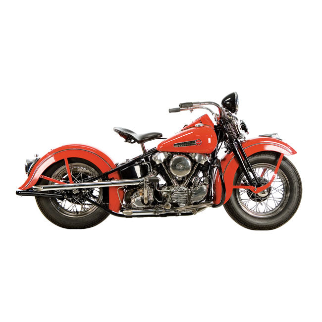 Paughco Shotgun Drags. S-Pipe (40 Inch) for 36-47 Knucklehead