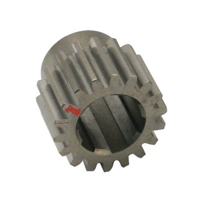 S&S 86-87 Style Pinion Gear, Red for 86-87 XL; 86-03 XL. With S&S Flywheel Assemblies