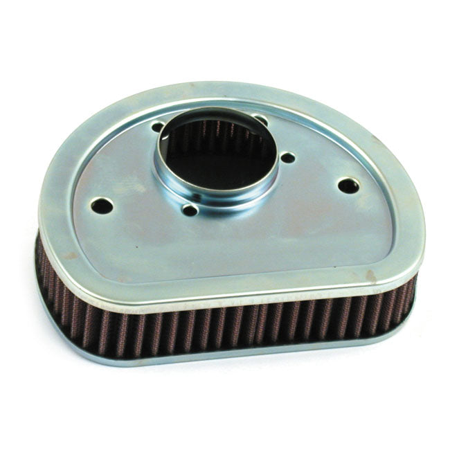 K&N Air Filter Element for 99-15 Softail (Excl. 08-11 FLSTSB; 11-13 FXs; 12-17 Fls And 13-17 FXDB); 99-07 Dyna; 02-07 Touring With Delphi Inj.