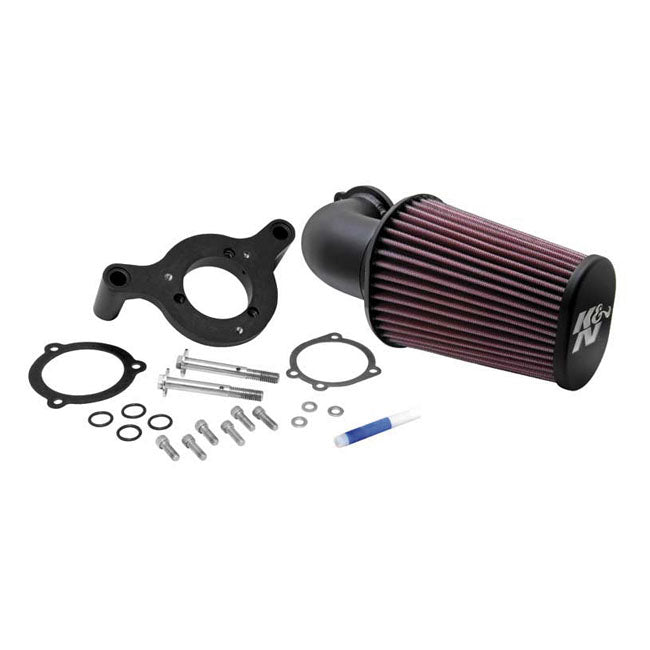 K&N Aircharger Performance Air Intake Kit for 01-15 Softail; 04-17 Dyna (Excl. 2017 FXdls); 02-07 Flt/Touring