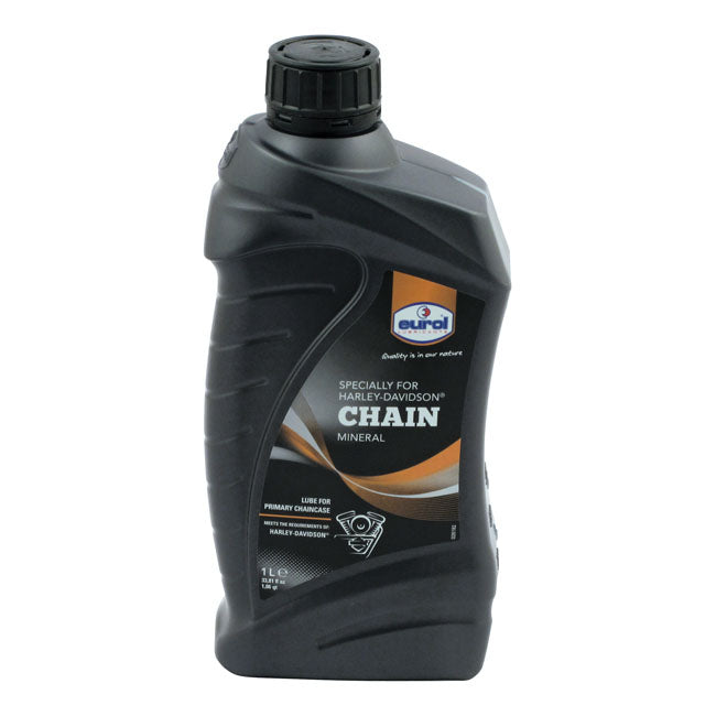 Eurol, Primary Chaincase Oil, 1L for 65-20 Big Twin (Excl. Pre-1984 Models With Stock Primary Chain Oiler System)