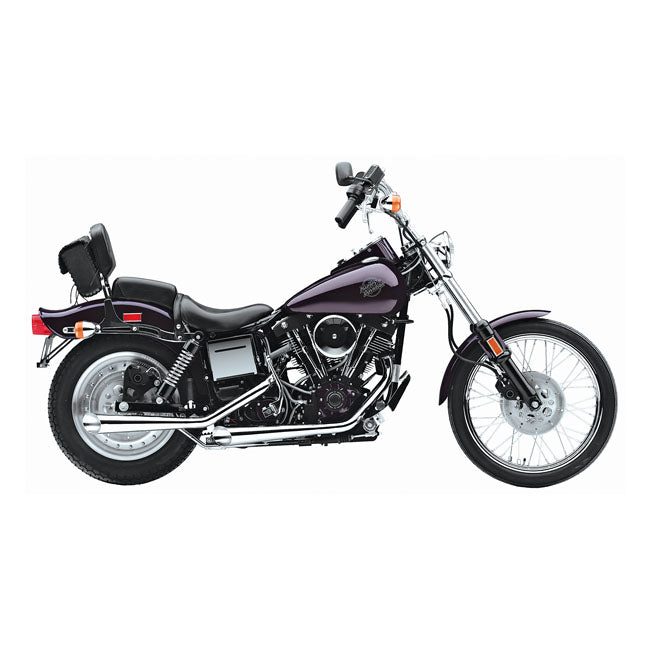 Paughco, Megaphone Exhaust (38"). Chrome for 70-84 FX Shovel