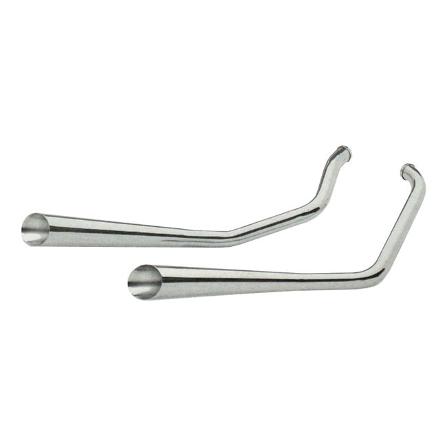 Paughco, Megaphone Exhaust (38"). Chrome for 84-99 FXST, FLST Softail
