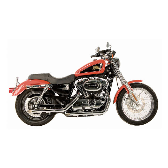 Paughco, Drag Pipes (40"). Chrome for 04-20 XL