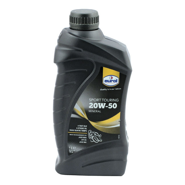 Eurol, 20W50 Sg Jaso-Ma Mineral Motor Oil, 1L