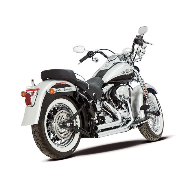 Paughco, 2-1/4" 9Twentyfives. Short. Chrome for 86-11 Softail