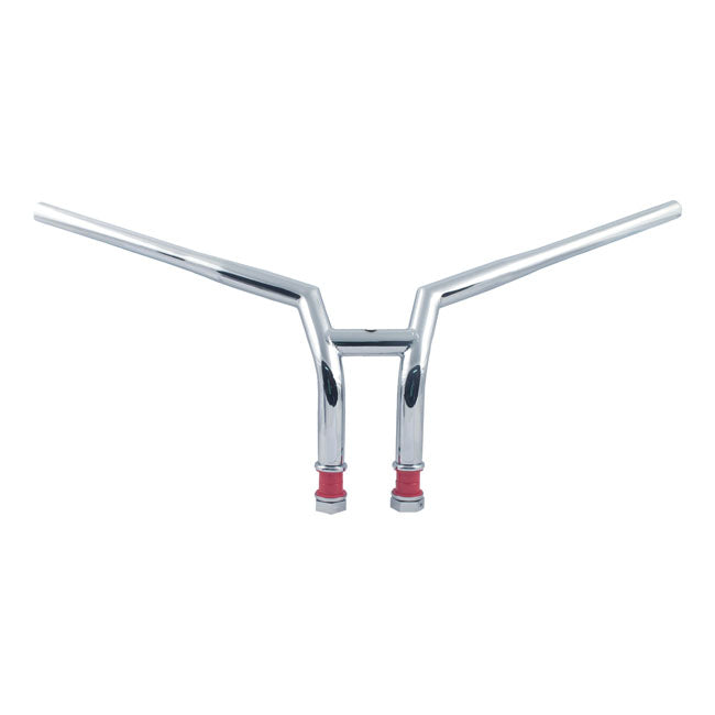 Paughco, 1-1/4" Ht-Bar 8" Rise for 82-20 H-D (Excl. 08-20 E-Throttle And 88-11 Springers)