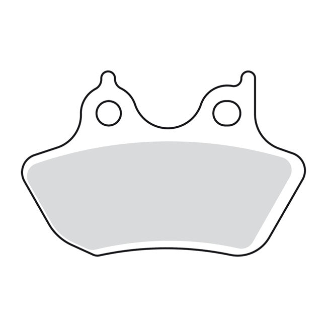 EBC Double-H Sintered Brake Pads, Front & Rear for Front & Rear: 00-07 Big Twin (Excl. FXSTS Front); 00-03 XL; 02-05 V-Rod