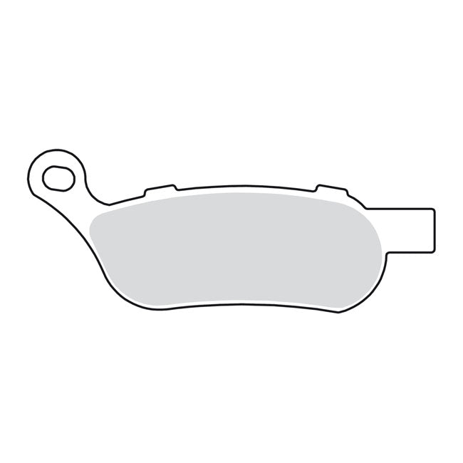 EBC Double-H Sintered Brake Pads for Rear: 08-17 Softail, Dyna