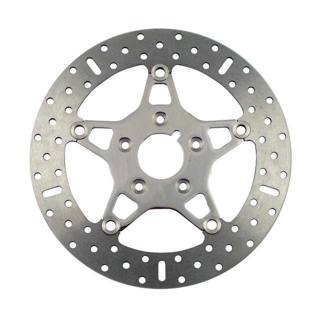 EBC Polished Stainless Floating Rotor for Most Up to 1999 H-D Models