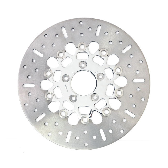 EBC Stainless Brake Rotor Front L/R for 15-20 Softail (Excl. 2017 FXSE); 06-17Dyna (Excl. FXDLS); 08-20 Touring; 09-20 Trikes; 14-20 XL. (Cast & Laced Wheels)
