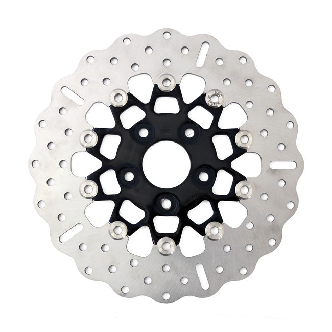 EBC Black Contour Floating Rotor for Most Up to 1999 H-D Models