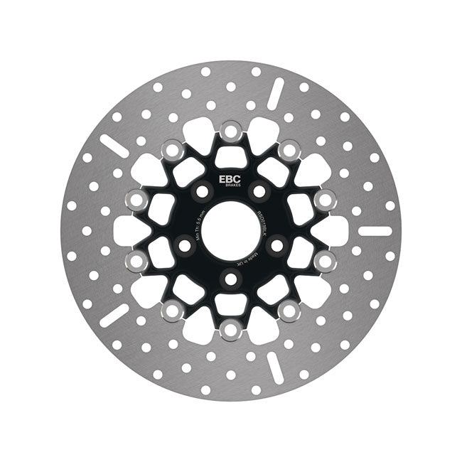 EBC Black Floating Rotor for Most Up to 1999 H-D Models