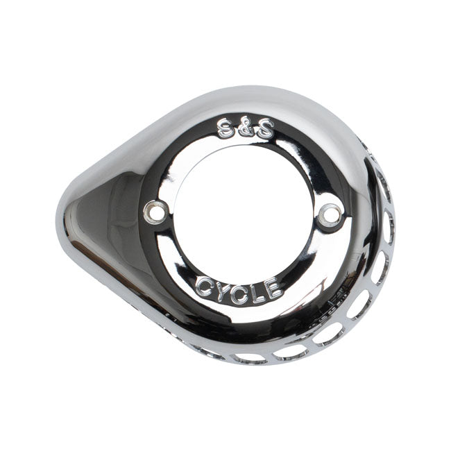 S&S Air Stinger Teardrop Cover Only. Chrome for For S&S Air Stinger Stealth Air Cleaner Kits