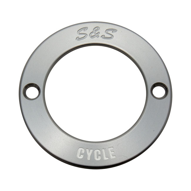 S&S, 'Air Stinger Stealth' Trim Ring Only. Clear Anodized for S&S 'Air Stinger Stealth' Air Cleaners