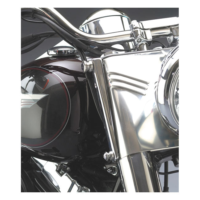 N.Cycle Quickset-4 Mount Kit for 86-17 Fls/S, FLSTC, FLSTF/B/Bs; 2006 FLST; 93-96 FLSTN. (With Oem Lightbar)
