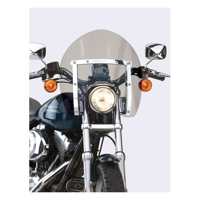 N.Cycle Switchblade Windshield Shorty for 18-20 Softail FXbb, FXLr/S; 06-17 Dyna (Excl. FLD, FXdf, FXdse, FXDWG; 16-17 FXDL/S); 08-11 FXCW/C