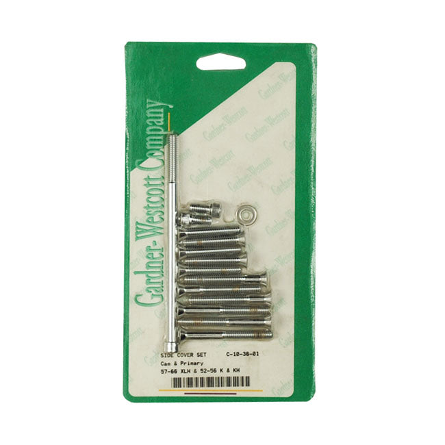 XL Side Cover Mount Kit, Chrome Allen for 57-66 XLh; 52-56 K, Kh