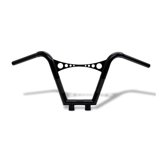 Cocktail 1-1/4 Inch Handlebar, Black for 82-20 H-D (Excl. 08-20 E-Throttle & 88-11 Springers)