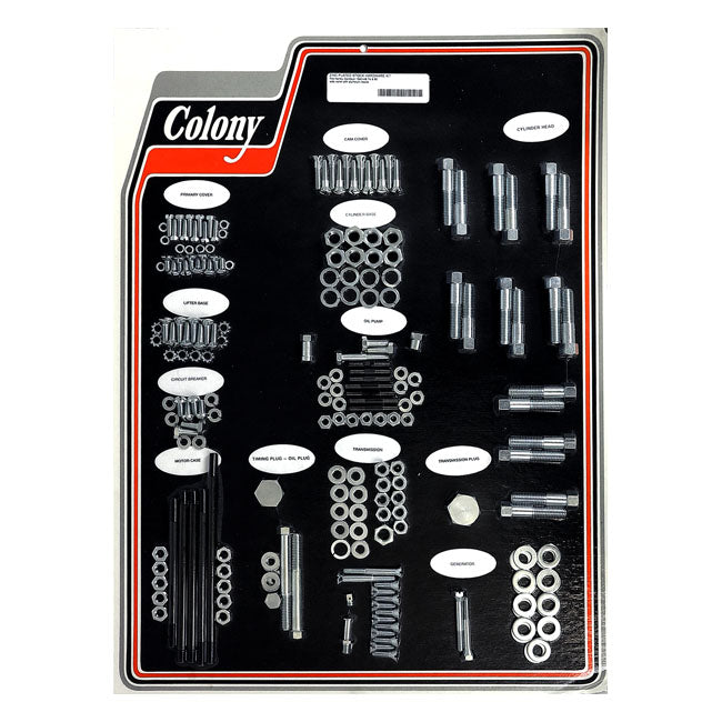 Colony Motor Screw Set for 40-48 74"/80" U Models With Aluminium Heads