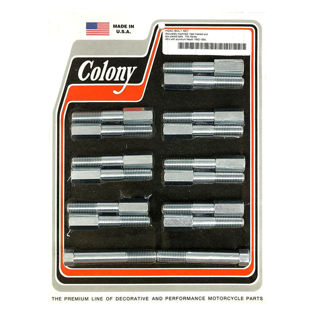Colony Head Bolt Kit for 39-73 45" Sv With Alu Heads