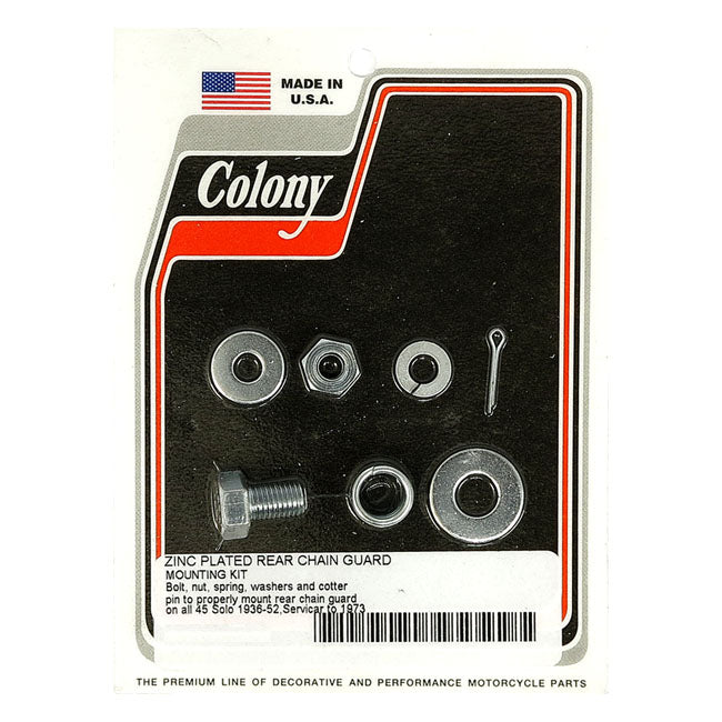 Colony 45Ci Rear Chainguard Mount Kit for 36-52 45" Solo & Up to 1973 Servi-Car