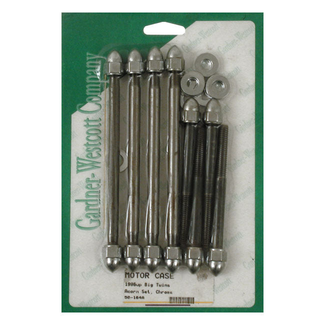 Crankcase Bolt Kit, Acorn for 96-99 Big Twin (Excl. TC)