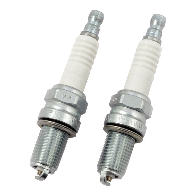 S&S, 12mm Spark Plug Set for All S&S Engines With 12mm Threaded Spark Plugs; 99-17Twin Cam; 86-20 XL (Excl. 08-12 XR1200)