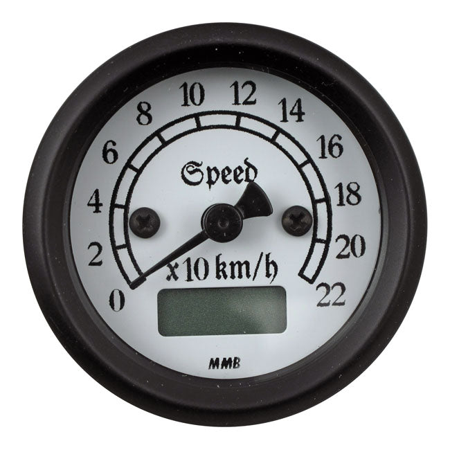 MMB 48mm Ultra Mini Electronic Speedo Classic Black