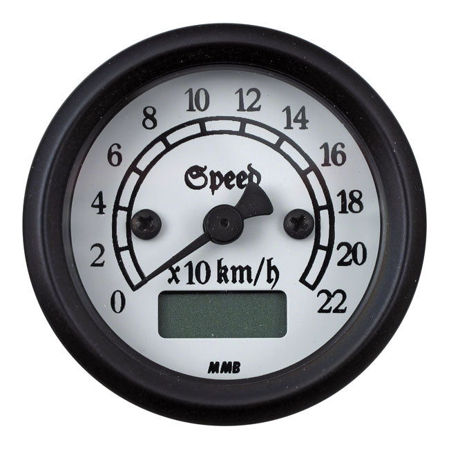 MMB 48mm Ultra Mini Electronic Speedo Classic Black