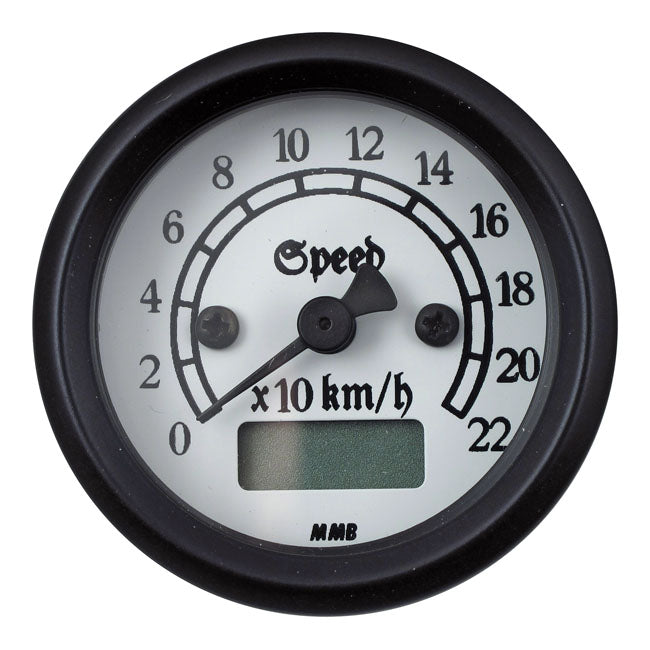 MMB 48mm Ultra Mini Electronic Speedo Classic Black