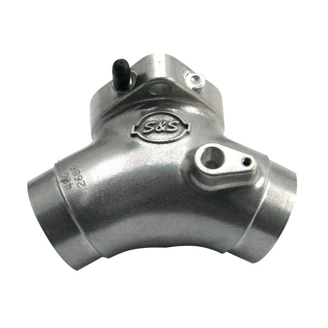 S&S D Manifold Oem & S&S Heads, Size 406 for 84-99 Evo Big Twin 113" 4X4 1/2 Engine, 4.995" Cyl) (With Map Sensor Hole)