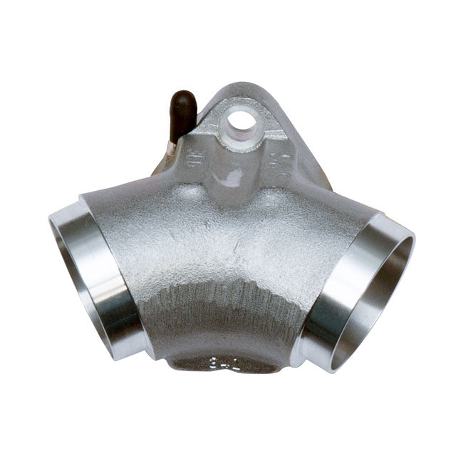 S&S E Manifold for 86-03 XL883/1200 Std Length 4.650" Cyl. (04-Up Has Sensor Machining In Manifold)