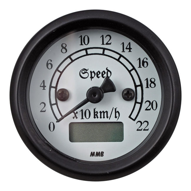 MMB 48mm Ultra Mini Electronic Speedo Classic Black