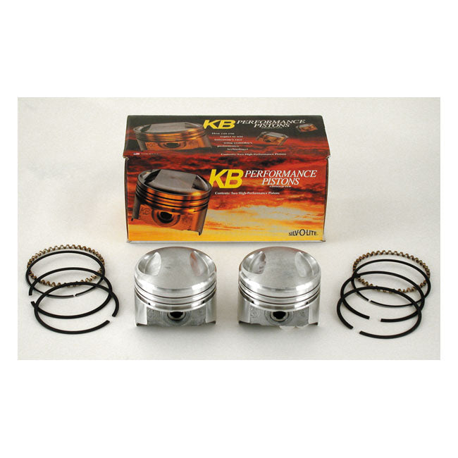 Kb Performance, 1340Cc Shovel Pop-Up Piston Kit. +.005" for 79-84 1340Cc Shovel