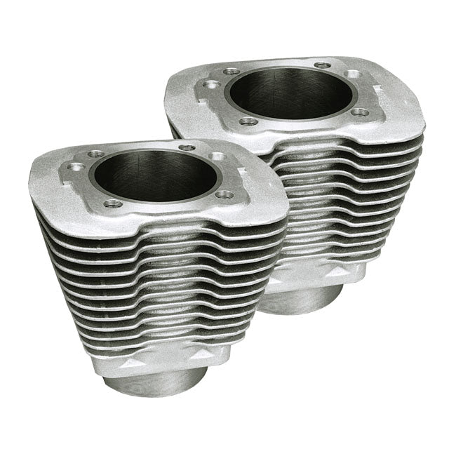 S&S, 3-1/2" Bore Replacement Evo Cylinder Set. Silver for 84-99 Evo Big Twin