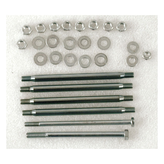 Crankcase Bolt Kit, Hex for 70-99 S&S Big Twin Cases Only (Excl. TC/B)
