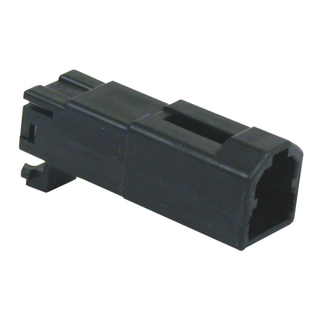 Namz, Amp 040 Series Connector. Black, Receptable, 2-Pin