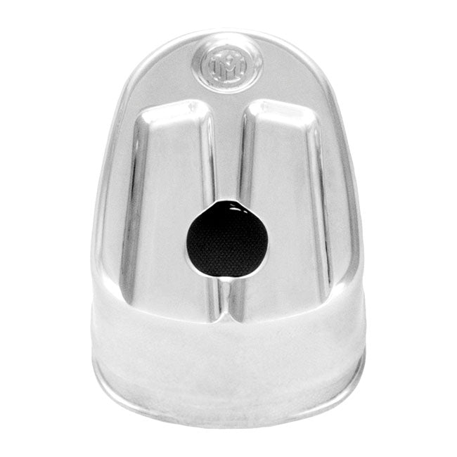 Performance Machine, Ignition Switch Cover Scallop. Chrome for 14-18 Touring (Excl. FLHR/C); 14-18 Tri Glide