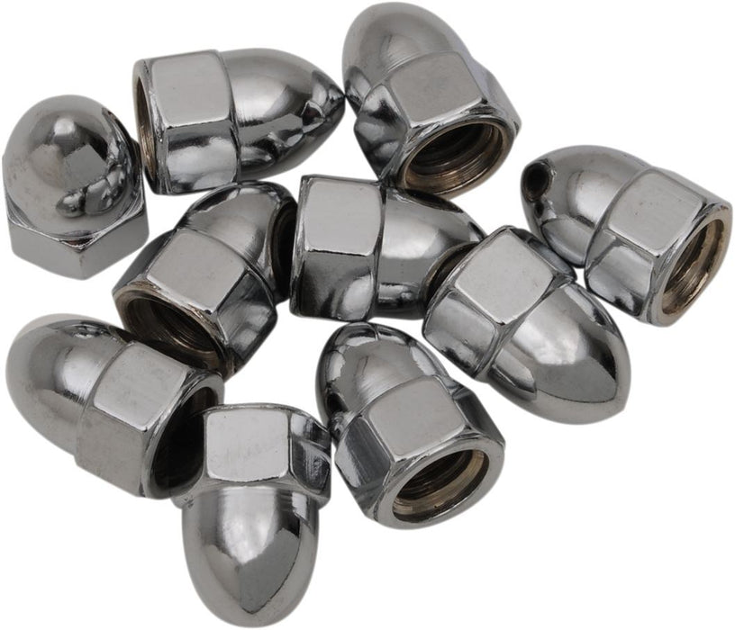 Drag Specialties Acorn Nut 7/16-20 Chrome - Part #DS190860 - Hogparts UK