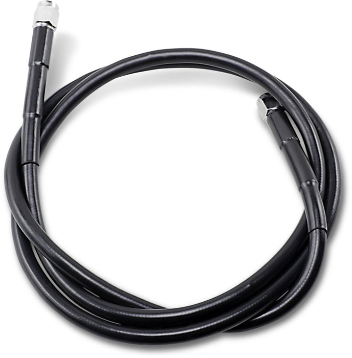 Drag Specialties Universal Brake Line Black Vinyl Coated Stainless Steel Dot An-3 50" - Part #17412729 - Hogparts UK